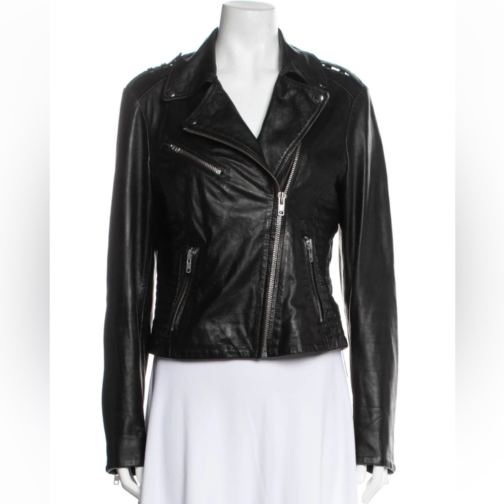 Barney’s Originals Leather Jacket